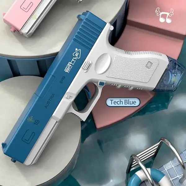 АКЦІЯ!!! Оригінальний Електричний водяний пістолет з 2 магазинами Water Gun Glock оригинальный электрический водяной пистолет с 2 магазинами для воды