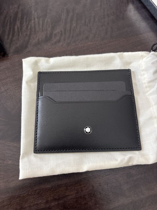 Montblanc Porta-cartões em couro