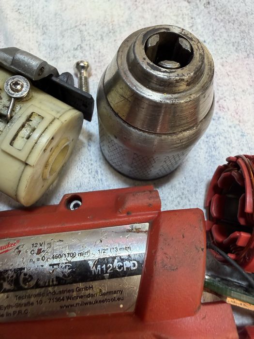 Milwaukee m12 CPD uszkodzona !