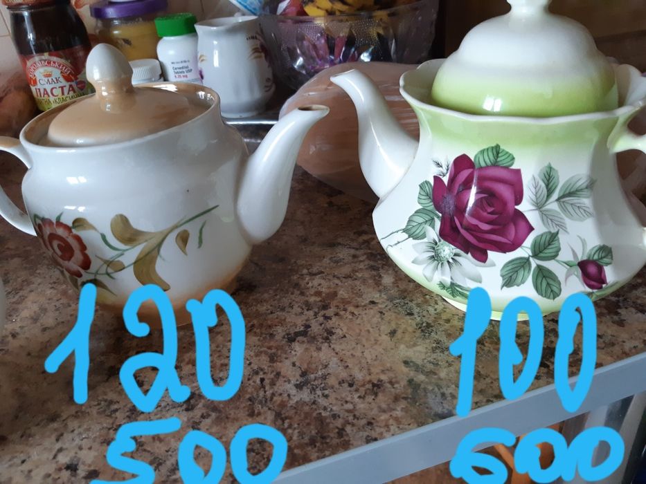 Стекло. Посуда на дачу.