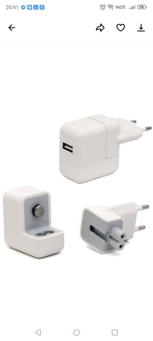 Power adapter 10 w. Адаптер живлення  USB