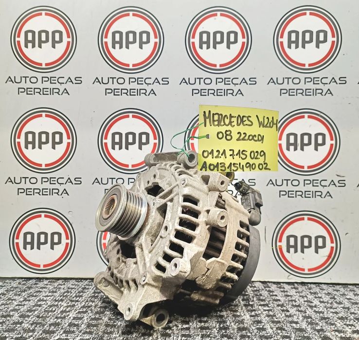 Alternador Mercedes W204 de 2008, 220 CDI, ref: A0131549002,