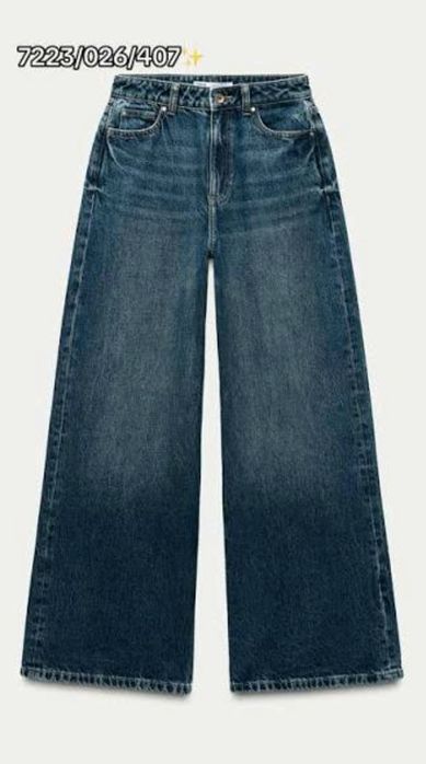 Джинси Zara Wide Leg р. eur 42-44