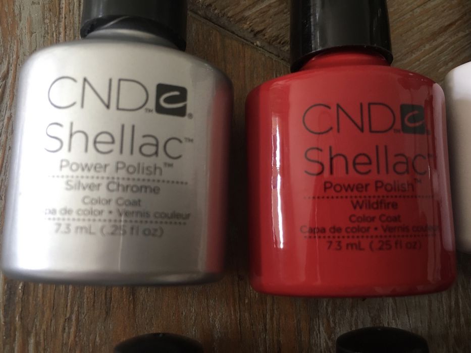 Vernizes shellac CND, gelinho