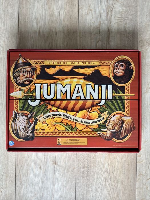 Nowa gra Jumanji edycja drewniana Spin Master