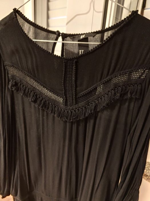 Vestido preto da h&m