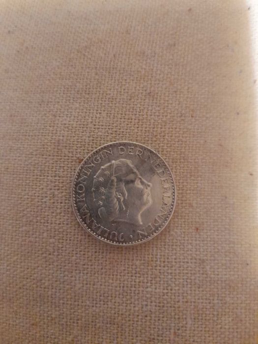 Moeda Prata 700 Neterland de 1958