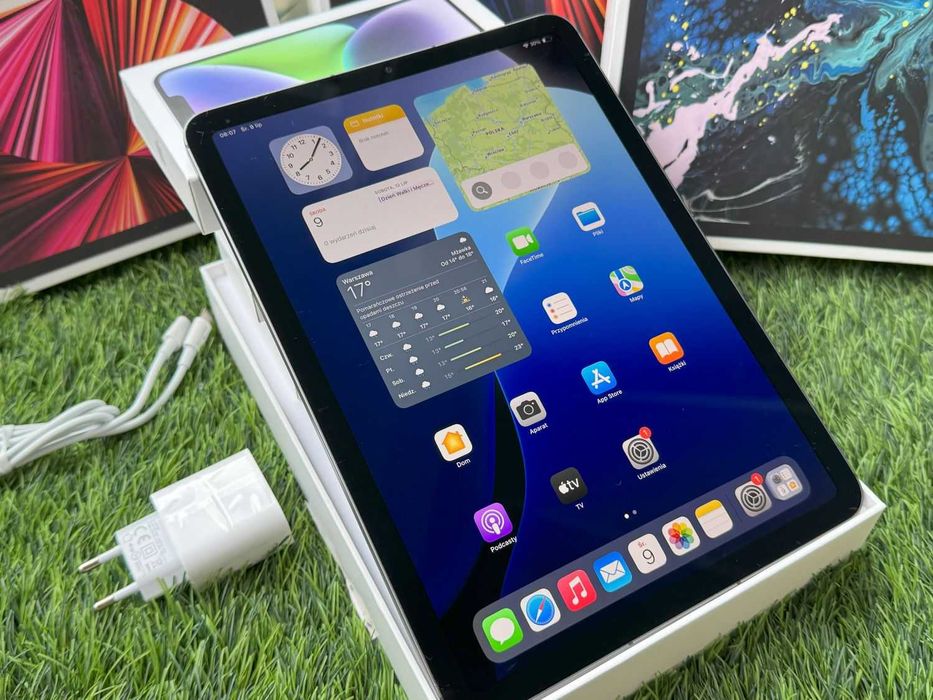 iPad Air 5 GEN 256GB WIFI Cellular LTE 5G GREY BAT100% Pencil M1 GWAR