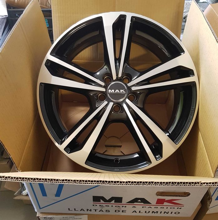 MAK Felgi 17 Jeep Renegade Compass Cherokee Alfa Rome Giulia 159 5x110