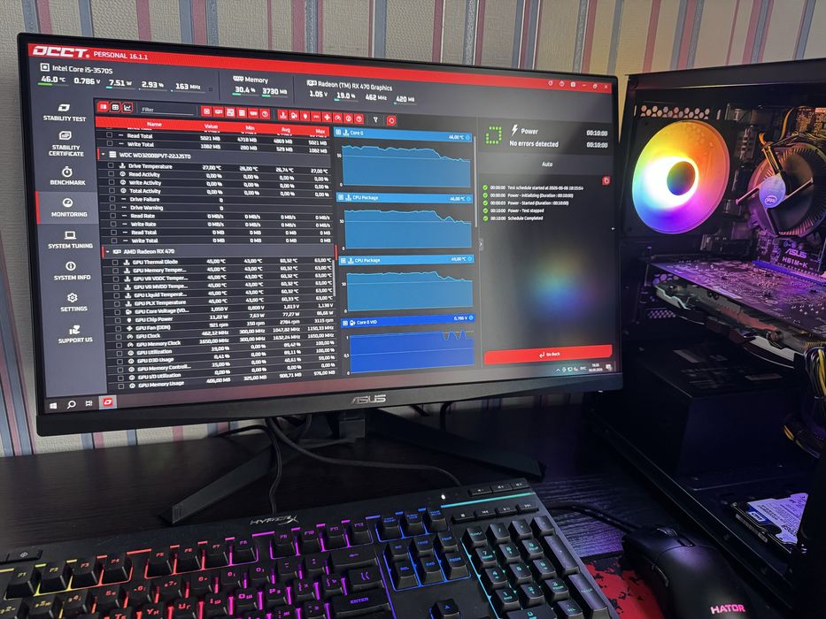 Ігровий Пк Компютер RX 470 / i5 / SSD
