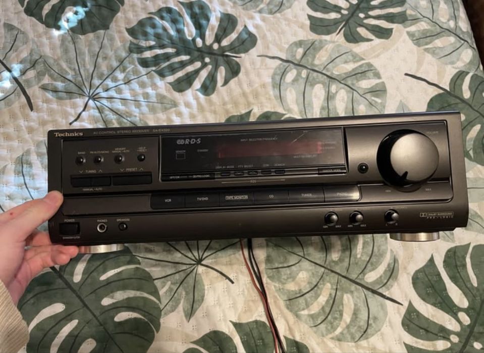 technics av control stereo receiver sa-ex320