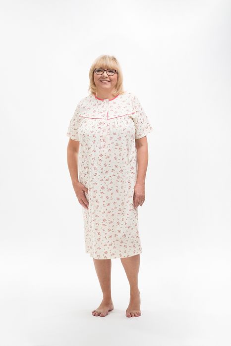 Martel Bawełniana Koszula Nocna Dla Mamy/Babci 3Xl