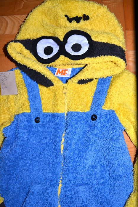14^ Minionek Minions strój przebranie piżama 7/8 Lat_ 122/128 cm