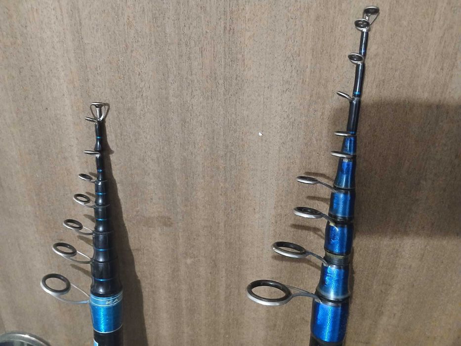 Cana de pesca Vega Potenza F8 500 e Kashima Gorila 500