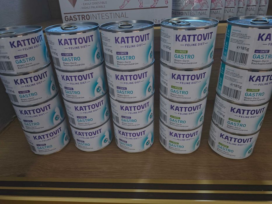 Kattovit feline diet gastro karma weterynaryjna na biegunkę u kotów dietetyczna