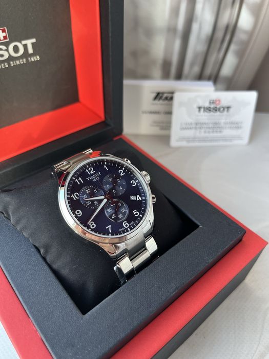 Гарантія 2 роки! Чоловічий годинник TISSOT T116.617.11.047.01 Chrono XL