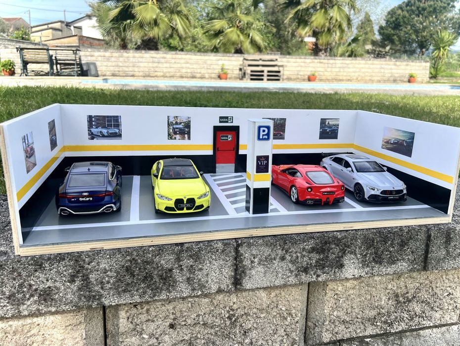 Diorama 1/24 - Garagem/Estacionamento