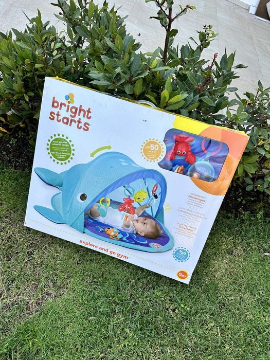 Tenda de bebe para atividades baleia