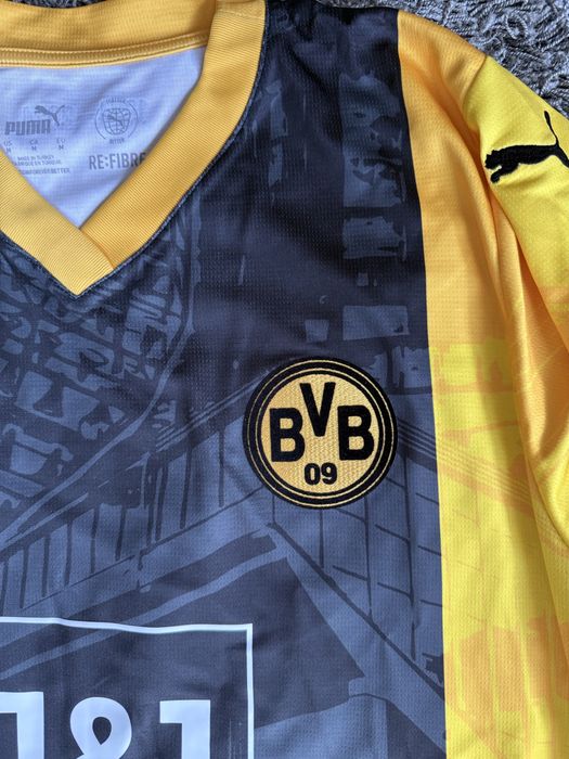 Camisola Borussia Dortmund 50 Anos Signal Iduna Park – Edição Especial – Caixa + Autocolantes