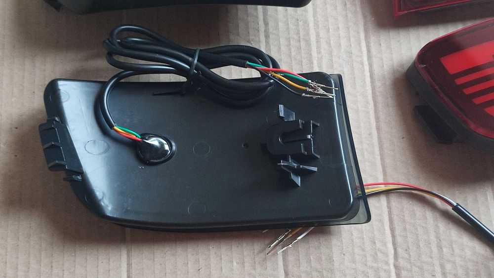 Габариты заднего бампера Toyota Land Cruiser Prado 120 (03-09)