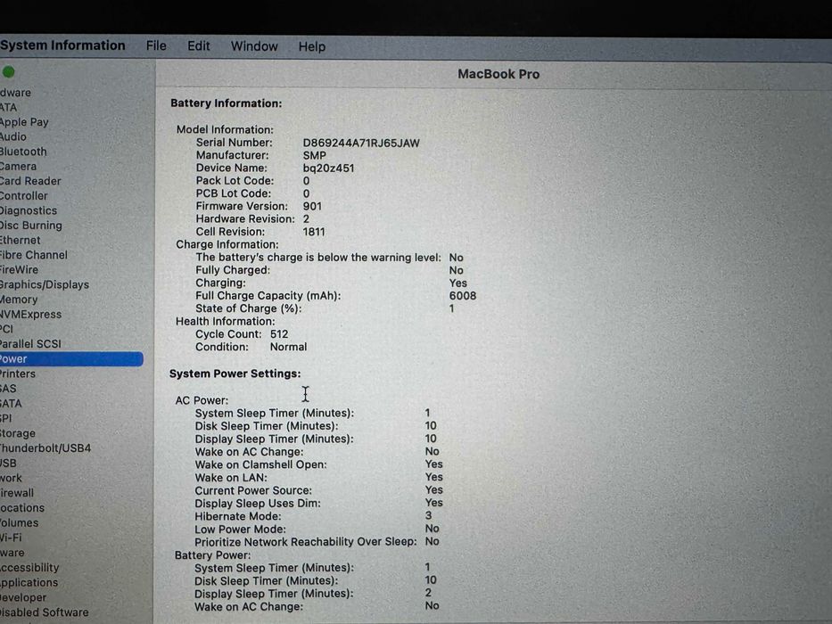 MacBook Pro 15 2019 (A1990) 32 gb, 512 gb.