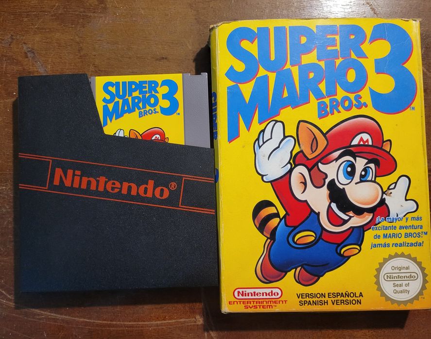 Super Mario Bros. 3 (NES) – Versão Espanhola – Completo