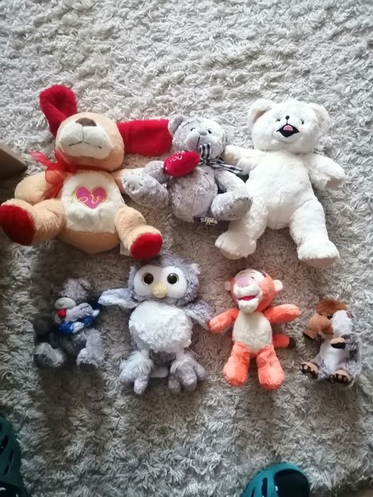 Maskotki różne cena za całość