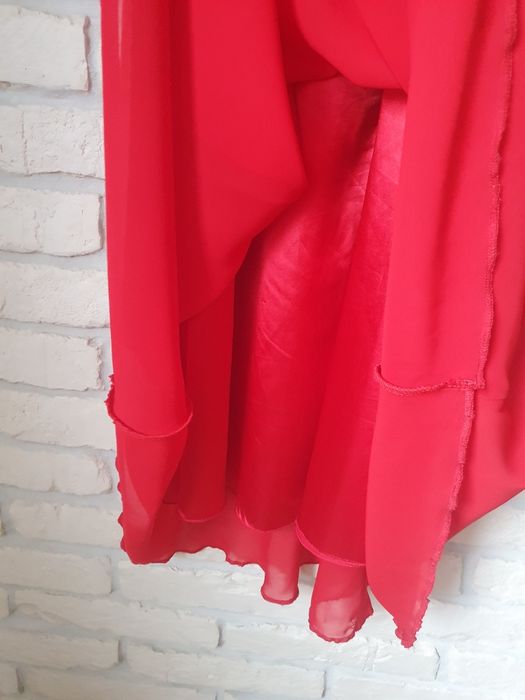 Długa sukienka wieczorowa 40 M/L czerwona suknia