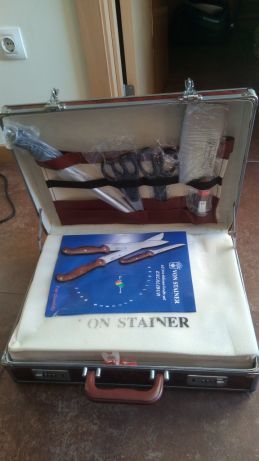 Faqueiro elegante churrasco Von Stainer Excalibur