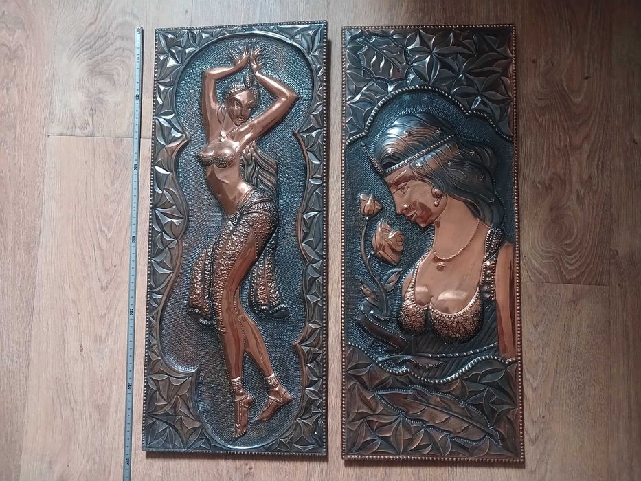 Медные  чеканки   ссср