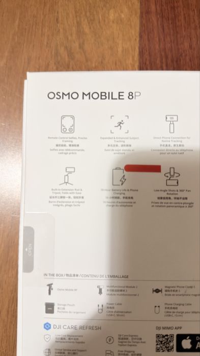 DJI Osmo Mobile 8P Advanced Tracking Combo