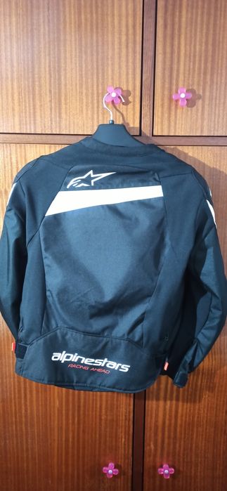 Casaco Alpinestars T-GP Plus R V4 Black / White M