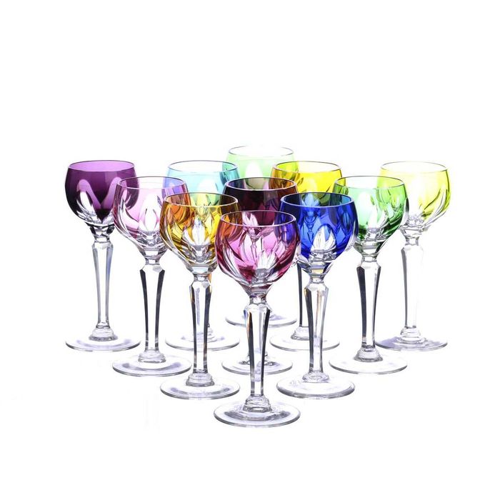 Frascos de farmácia antigos azul cobalto