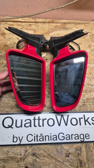 Retrovisores Simétricos Elétricos Aquecidos Originais Audi A4 B6 B7 8E 2000 a 2008