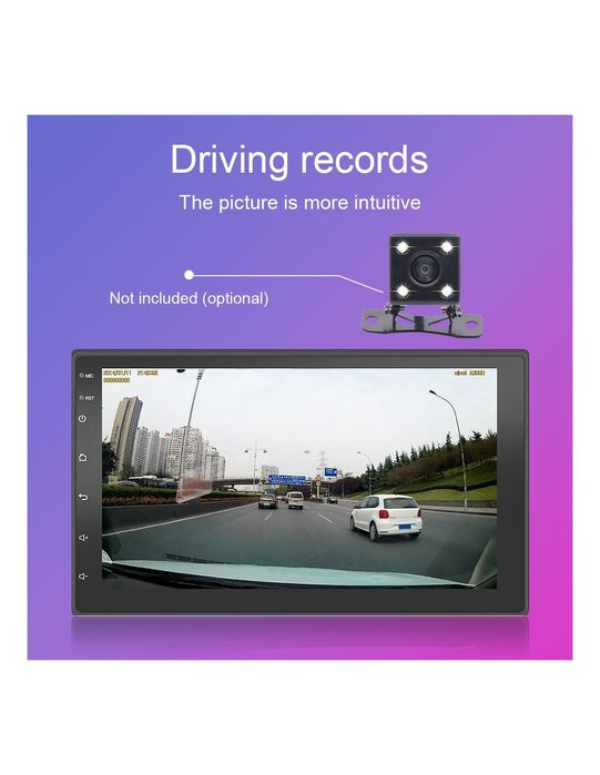 Autorádio Multimédia Android 10.0 com Ecrã Táctil