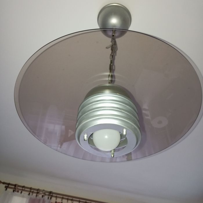 Lampa sufitowa szkło hartowane