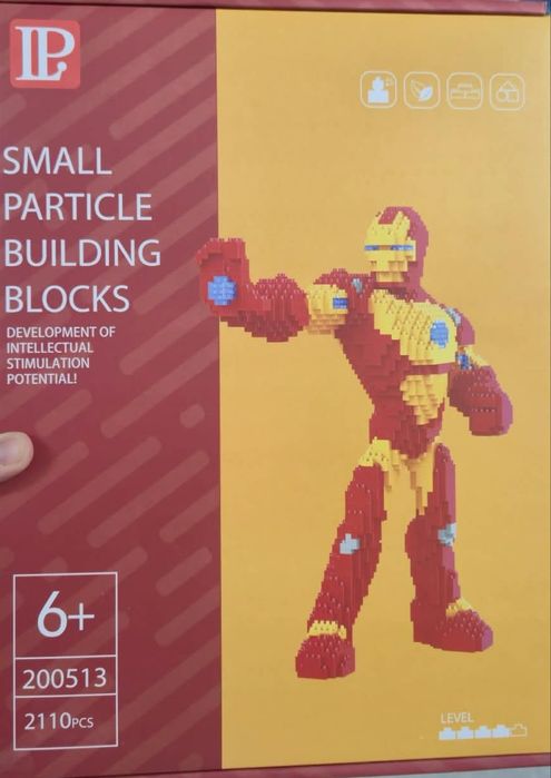 Iron Man em Micro Blocos de Construção – 2110 Peças