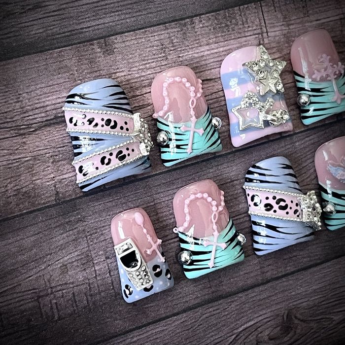 Press on nails y2k duck nails