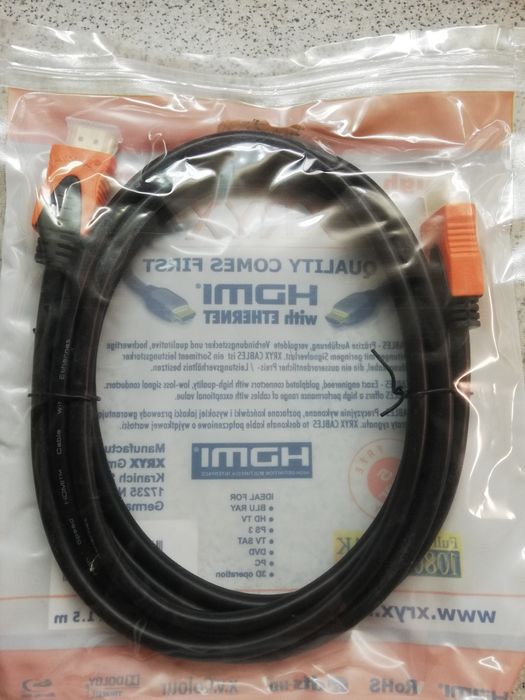Kabel  HDMI nowy