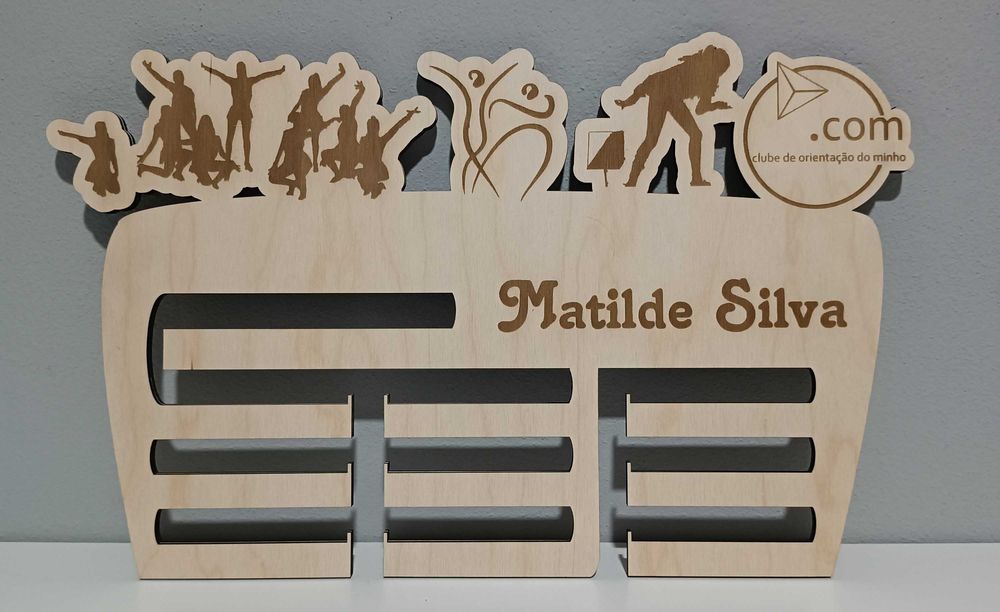 Porta medalhas personalizados