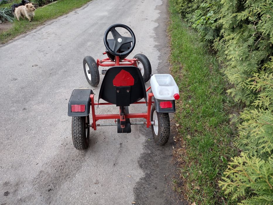 Duży gokart na pedały