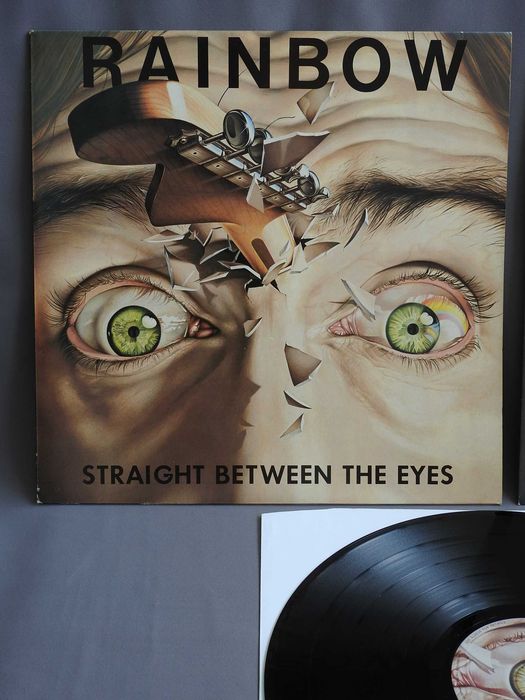 Rainbow Straight Between The Eyes LP 1982 UK пластинка 1 press NM ориг