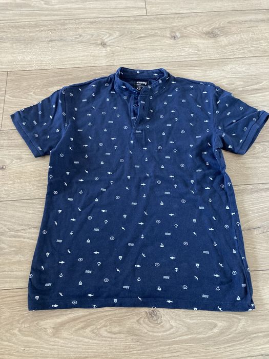 T-shirty dla chlopca używane, 4F-158, sinsey-XS