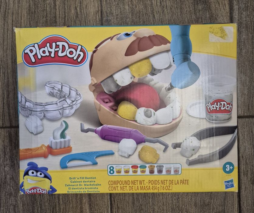 Play Doh стоматолог и парикмахерская