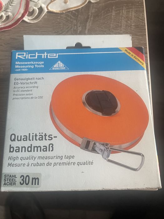 taśma miernicza , 30m Richter ,miara