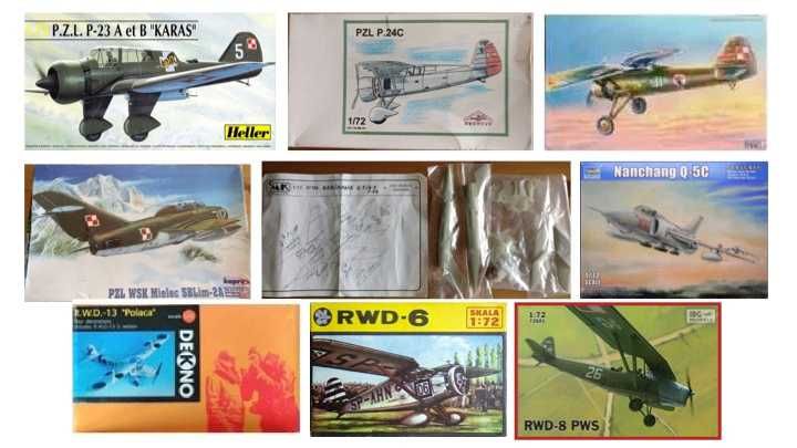 Kits 1/72 Aviões de Leste