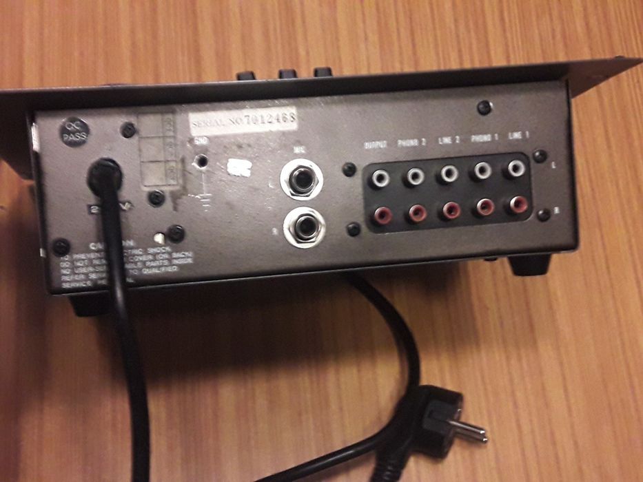 MIKSER audio Z EQUALIZEREM BETTER SL-210 stereo mixer