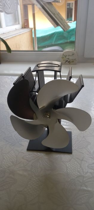 Термоелектричний вентилятор для камінів,буржуйок