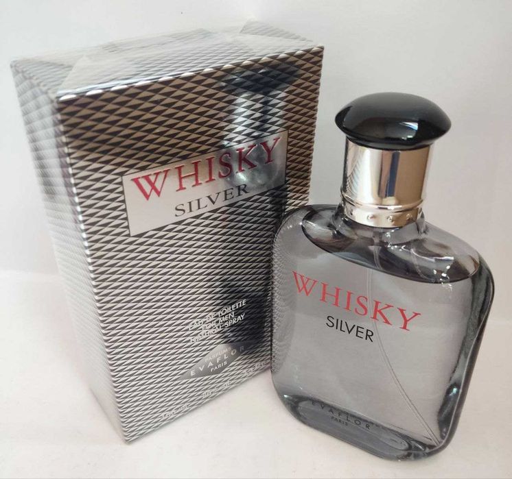 Чоловічий одеколон WHISKY SILVER Evaflor  ОРИГІНАЛ Сільвер Віскі