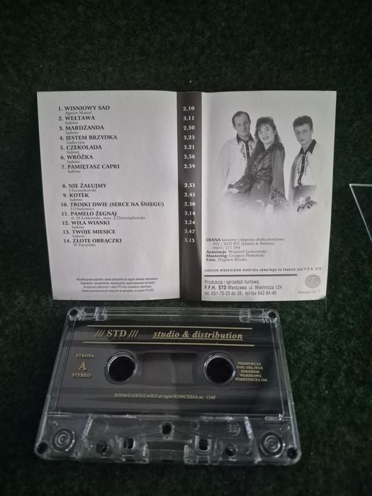 DIANA wiśniowy sad disco polo kaseta audio